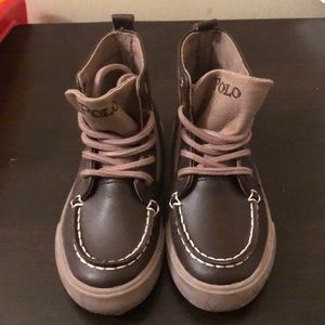 Polo Ralph Lauren high top shoes